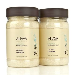 AHAVA AHAVA Deadsea Mineral Bath Salt Duo   Calming Lavender