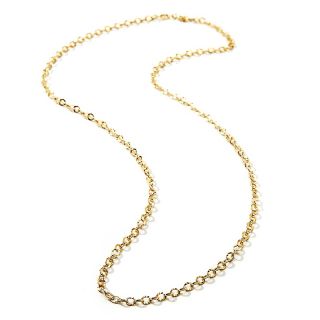 Michael Anthony Jewelry® Oval Link 10K 18 Necklace