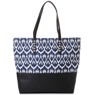 label RACHEL ROY Oversized Tote with Pyramid Stud Detail at