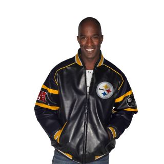  leather like jacket steelers note customer pick rating 46 $ 19 95 or