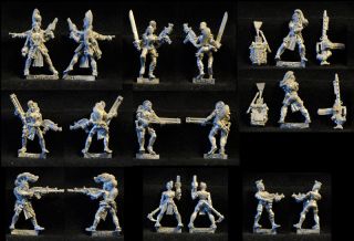 Necromunda Escher Gang x 8 Females Warhammer Citadel GW Rogue Trader