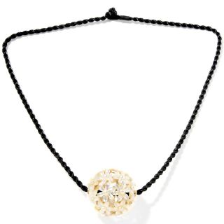  freshwater pearl bouquet of flowers 18 drop necklace rating 5 $ 41 93
