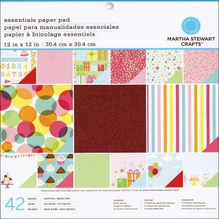  Scrapbooking Kits Martha Stewart Modern Festive Paper Pad   42 Sheets