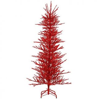  lane 6 prelit red tinsel tree rating 1 $ 159 95 or 3 flexpays of $ 53