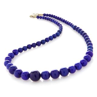 BAJALIA Dalaram Lapis Bead 22 Layering Necklace