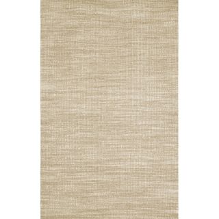 Liora Manné Corsica 100% Wool Rug   Solid Neutral/8 x 10