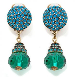 Jewelry Earrings Drop Heidi Daus Grand Museum Crystal Drop