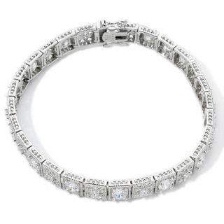 Absolute Xavier 6.78ct Absolute™ Sterling Silver Line Bracelet