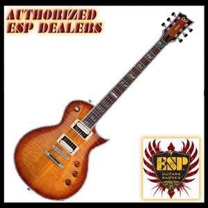 ESP EC 1000FM ASB Deluxe Flamed Amber Sunburst Electric Guitar EC 1000