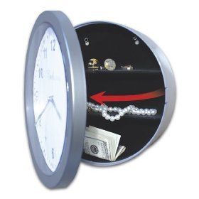 Embassy Working Wall Clock With Hidden Secret Compartment Safe Fast