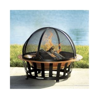 Home Outdoor Heating/Cooling Heating Frontgate Dome Firepit Spark