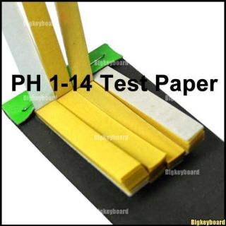 80 Full Ph 1 14 Test Paper Litmus Strips Kit Testing
