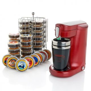 Brew1 Single Serve Coffee Brewer with 48 Capsules