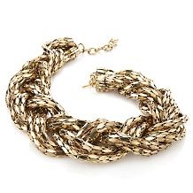 twiggy london braided necklace $ 59 90