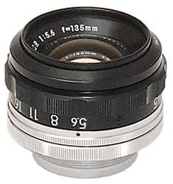 El Nikkor 135mm F5 6 Enlarging Lens for 4x5 Negatives