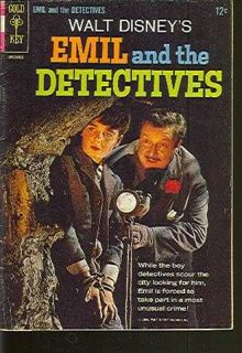 Emil and The Detectives Big Red Gold Key Comic Books