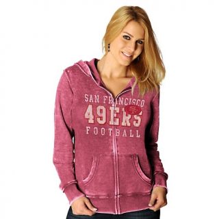 San Francisco 49ers NFL Womens Princess II Full Zip Hoodie