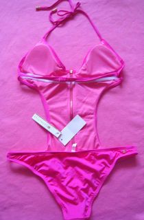 by Roxy Raisins Pink Swimwear One Piece Swimsuit Monokini Bathing