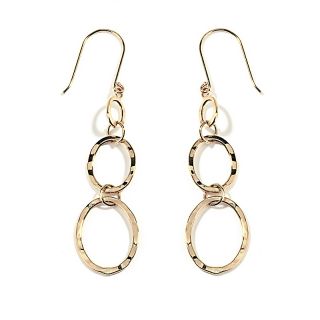 Michael Anthony Jewelry® 10K Oval Link Drop Earrings