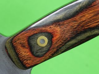 US Custom Hand Made ELDEN COURTNEY Hunting Fighting Knife & Sheath