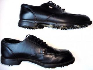  Shipping Hot Item Etonic Goretex Black Golf Mens Shoes Size 9 5