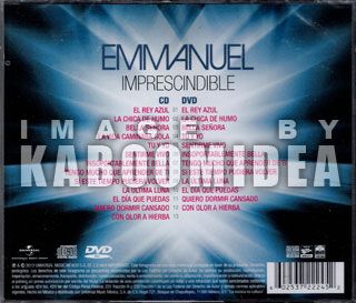 CD DVD Emmanuel Imprescindible Mexican Edition Retro Acustico Grandes