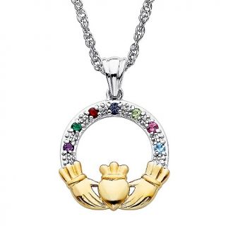  birthstone claddagh pendant with chain rating 1 $ 53 00 s h $ 5