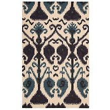 Rizzy Home Power Square Rug Diamonds 5ft 3In x 7ft 7In