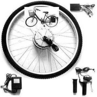 EZ Glide Electric Bike Kit for 26 in Bicycle with Batts