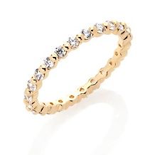 Absolute Pavé Set Eternity Multi Stone Band Ring