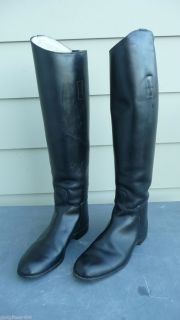 Elan Vintage Leather Womens English Riding Boots Size 7 Used