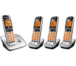  D1660 4 DECT 6 0 Caller ID 1 9GHz New Expandable Cordless Phone