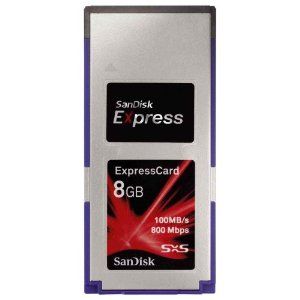 SanDisk 8 GB SXS Card for Professional Sony Cameras