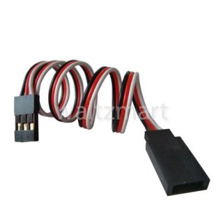 10x 300mm RC Servo Extension Lead Wire Cable Cord For Futaba JR
