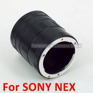 Macro Extension Tube for Sony NEX E Mount NEX 3 NEX 5