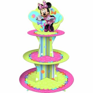 Hallmark 221949 Disney Minnie Mouse Bow tique Cupcake Stand