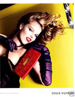  2008 Louis Vuitton Eva Herzigova Magazine Ad