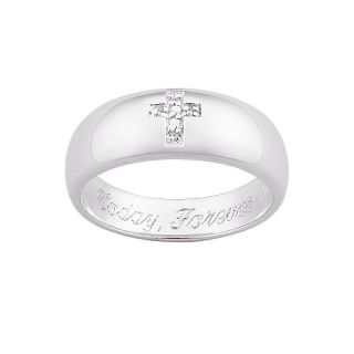  pave diamond cross engravable ring rating 2 $ 69 00 s h $ 5 95 this