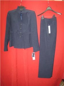 EVAN PICONE PANT SUIT/NWT/$200/FULLY LINED//NAVY/INSEAM IS 32/