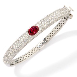 Absolute Jean Dousset Absolute™ and Created Ruby Sterling Silver