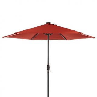 For the Ages LED Illuminated Solar Powered Patio Umbrella