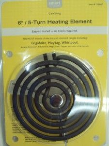 turn stove range electric coil heating element