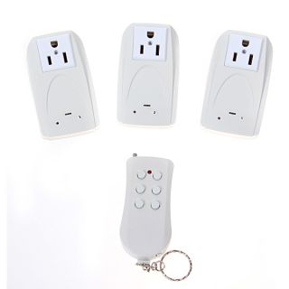  Wireless Remote AC ON/OFF Electrical Power Outlet Plug Switch 1500W