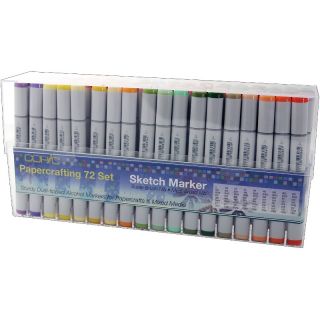 Copic Sketch Paper Crafting 72 Piece Marker Set   Set A
