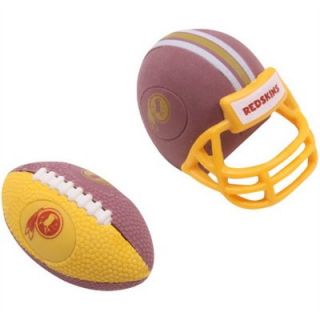  Redskins 2pk Ball Helmet Separating Buildable Decorative Erasers
