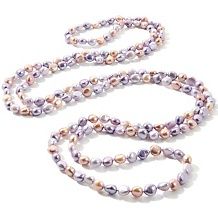  pearls multicolor freshwater pearl silver necklace $ 39 90 $ 78 90