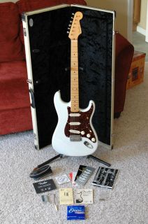 2006 Fender Eric Johnson Sig Stratocaster White Blond Made In USA