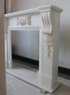description newly completed marble fireplace mantel this is all hand