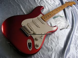 2006 Fender Eric Johnson Stratocaster Kinman Pickup Upgrade Red Strat