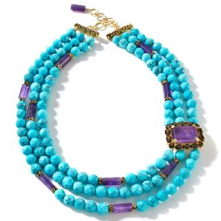  multigemstone 18 1 2 necklace note customer pick rating 6 $ 339 90 or